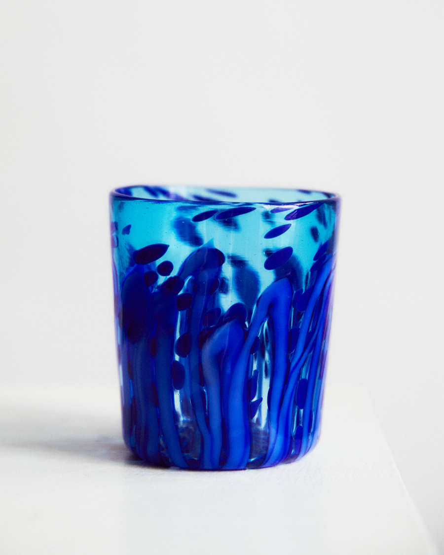 Elaine Field x LagunaB Blue Glass