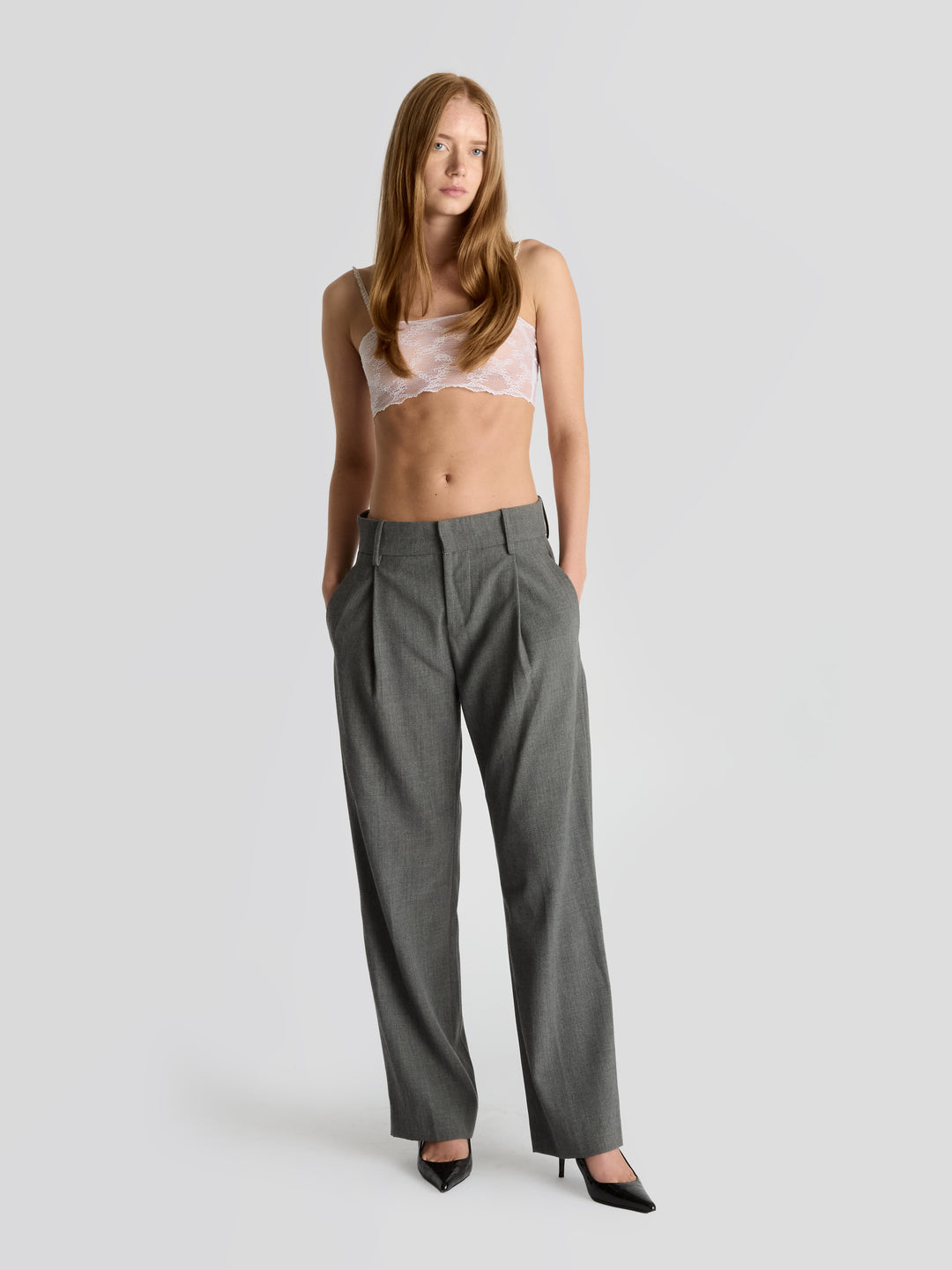 THE JOSEPHINE PANT - GRAY