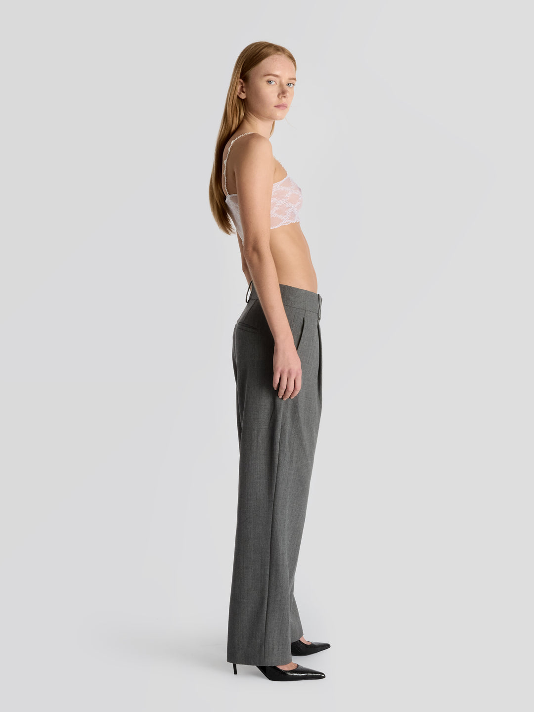 THE JOSEPHINE PANT - GRAY