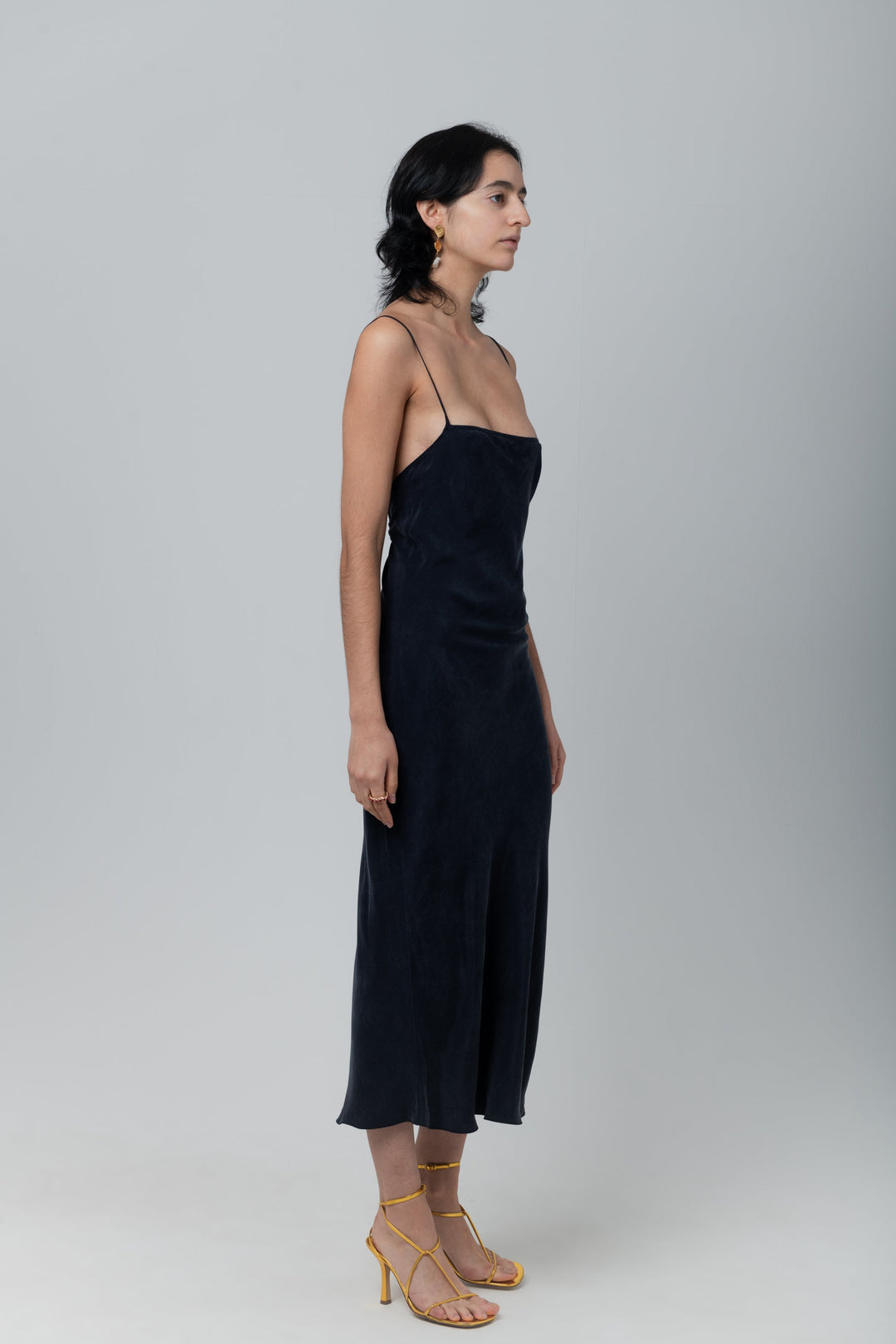 THE CHELSEA DRESS - CHARCOAL