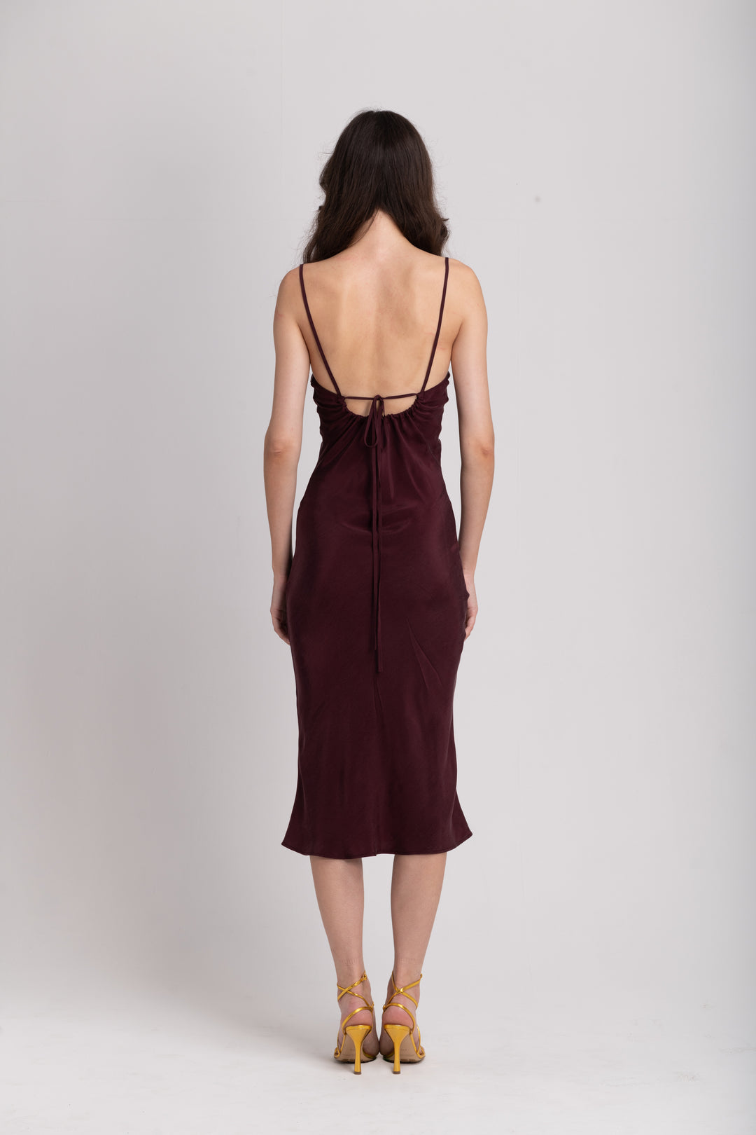 THE CHELSEA DRESS - PLUM