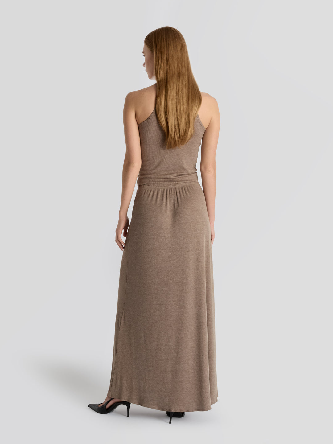 THE SOUTH SKIRT - TAUPE